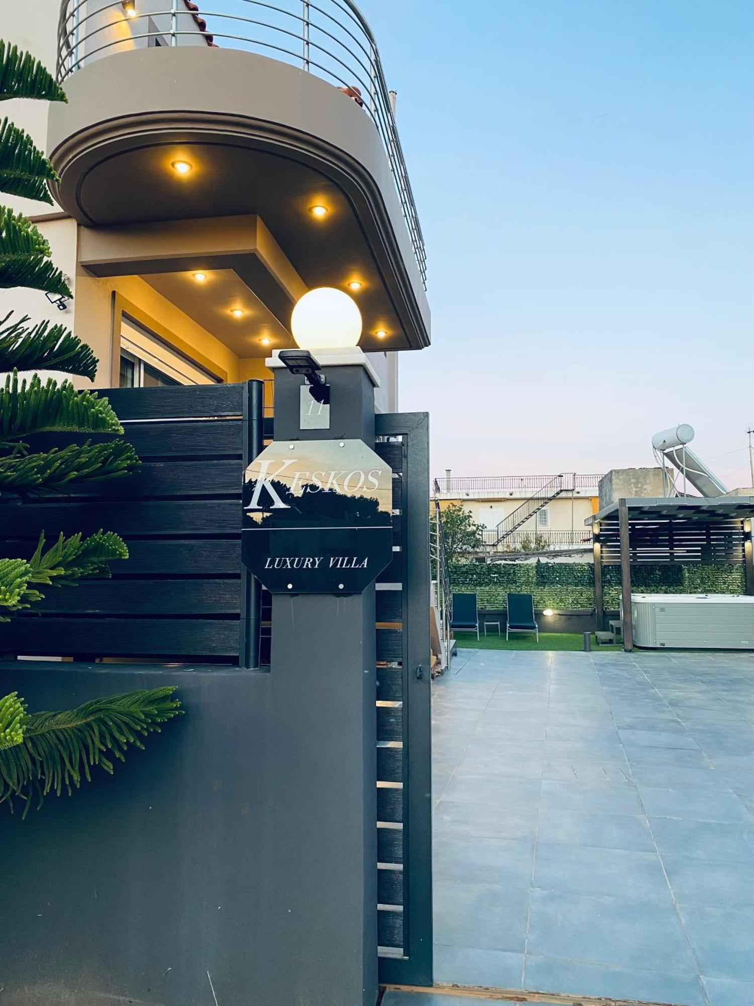 Keskos Luxury Villa Артеміда Екстер'єр фото