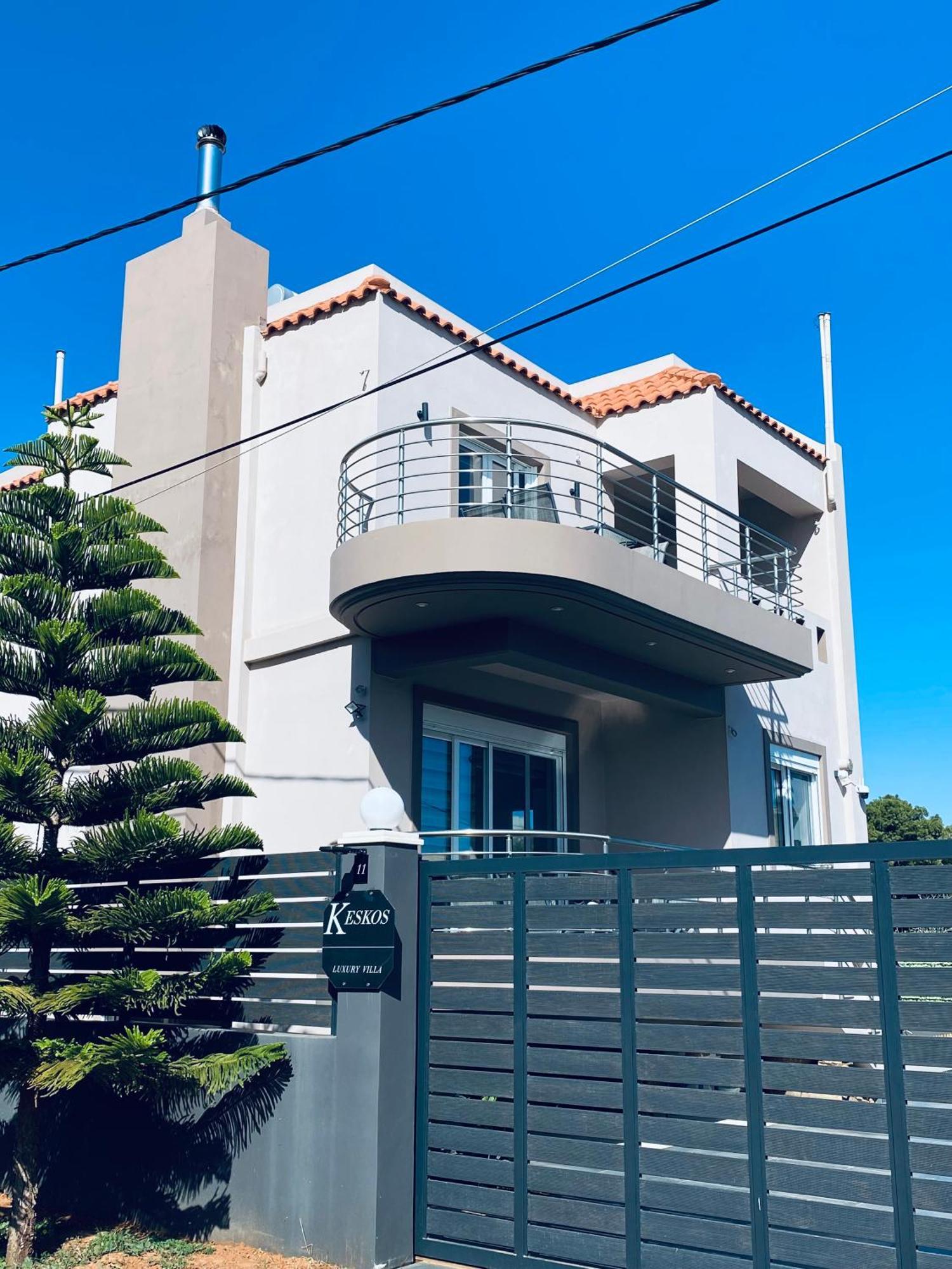 Keskos Luxury Villa Артеміда Екстер'єр фото