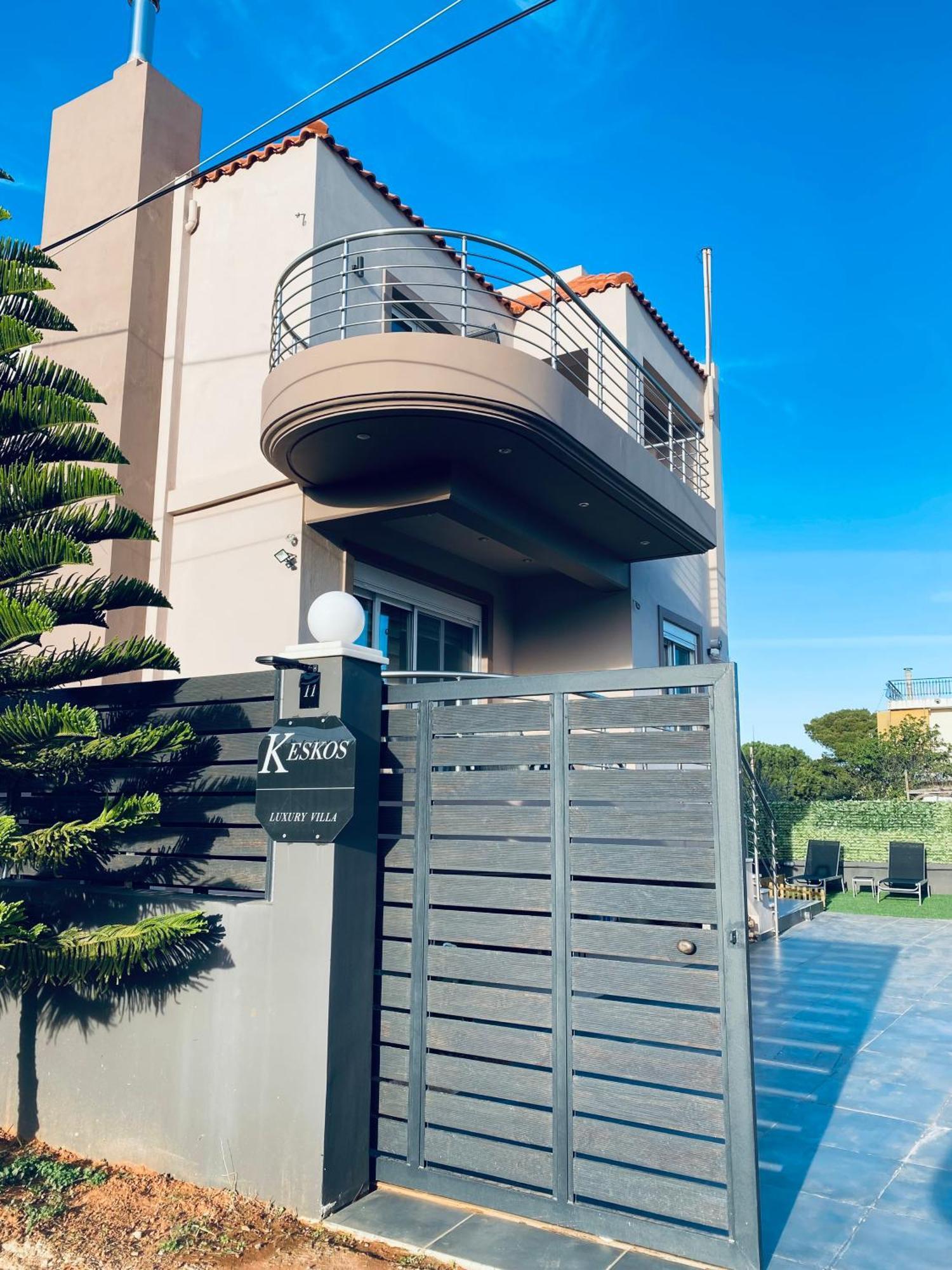 Keskos Luxury Villa Артеміда Екстер'єр фото